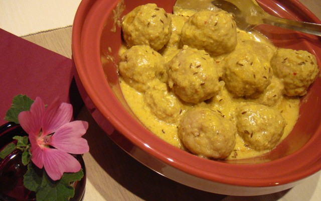Boulettes d'agneau à la façon Cachemire