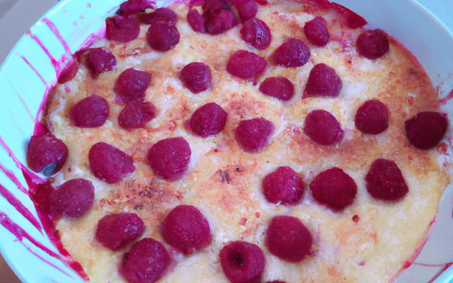 Gratin de framboises