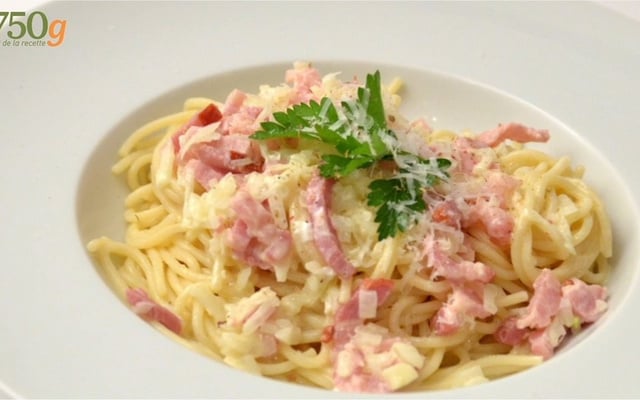 Sauce façon carbonara