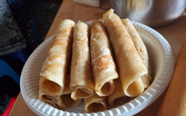 Crêpes salées au thon