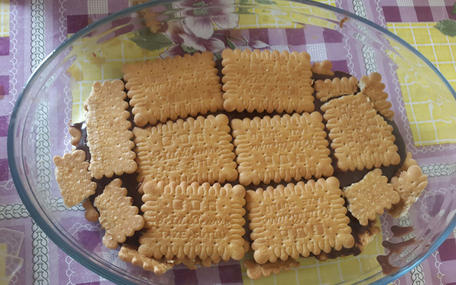 Gâteau au chocolat petits beurre/chocolat sans cuisson