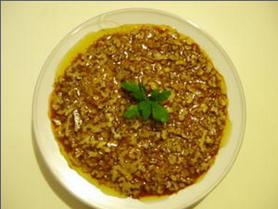 Mouhamara (sauce piquante à l'aigre doux)