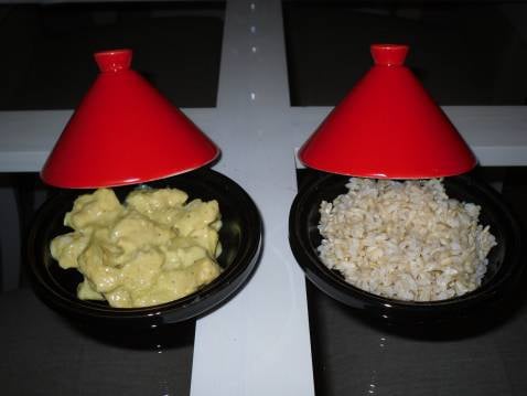 Blancs de poulet au curry