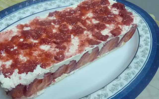 Fraisier sans gélatine