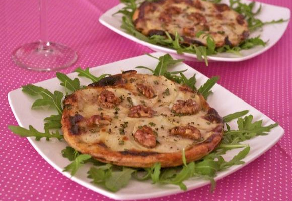 Tartelettes roquefort-poires