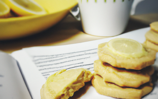 Biscuits au citron maison