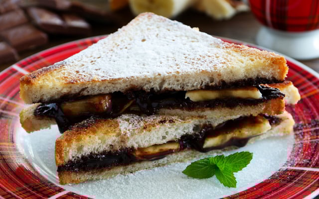 Croques-Monsieur au Nutella