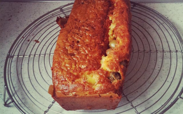 Cake aux olives moelleux