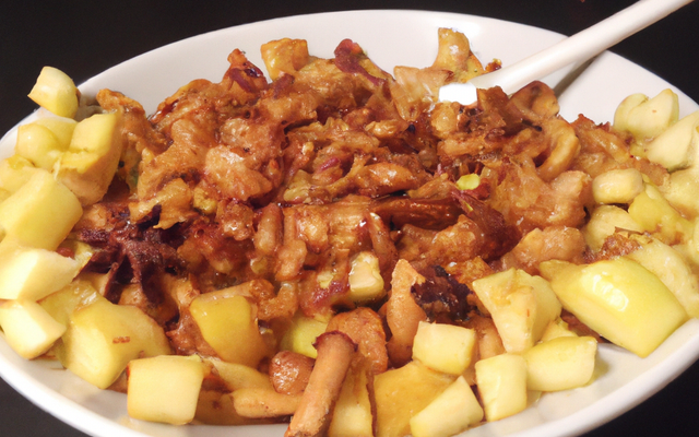 Chinois aux pommes et spéculoos