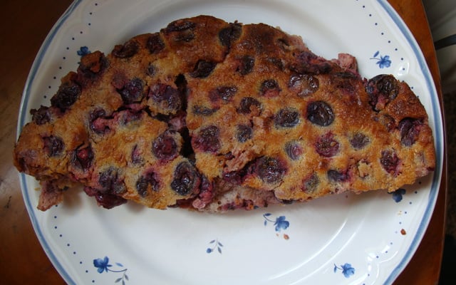 Clafoutis aux cerises bien mûres