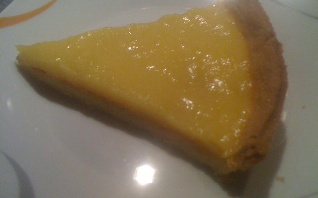 Tarte citron-mangue
