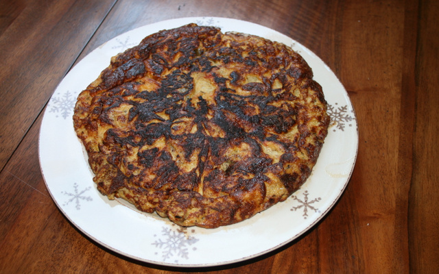 Trouchia - omelette niçoise traditionelle