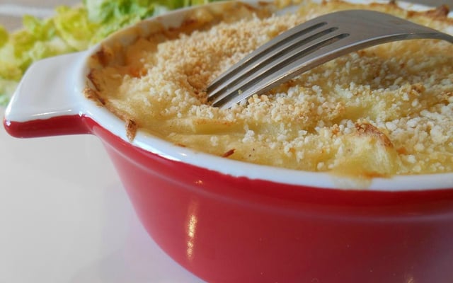 Parmentier de crabe