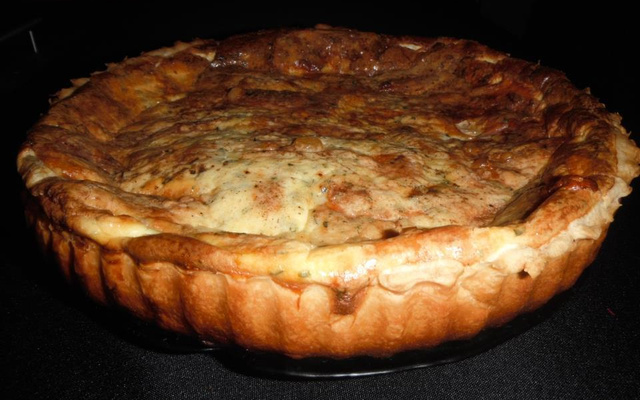 Tarte au maroilles maison