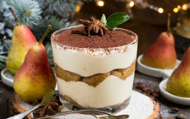 Tiramisu à la poire