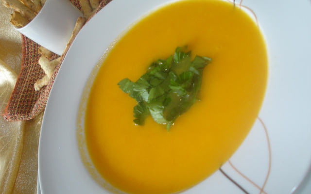 Velouté de carottes maison