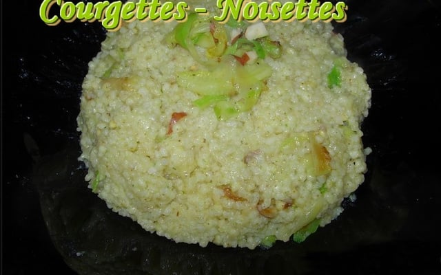 Millet'zotto courgette et noisette