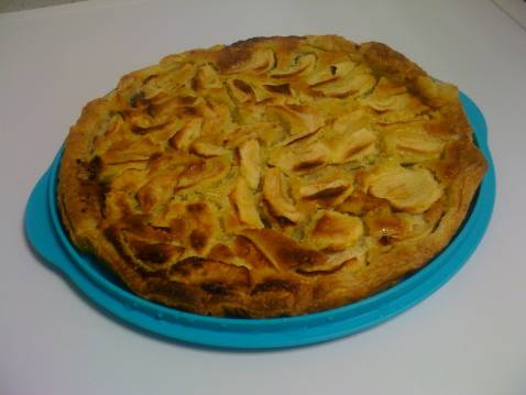 Tarte frangipane poire chocolat