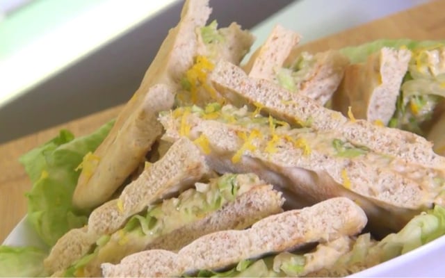 Sandwich polaire au crabe