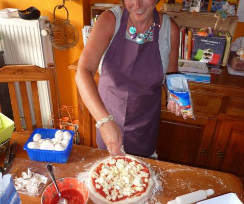 Pizza aux 5 fromages