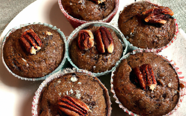 Muffins chocolat et noix de pécan