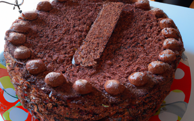 Gâteau au chocolat à proportions égales