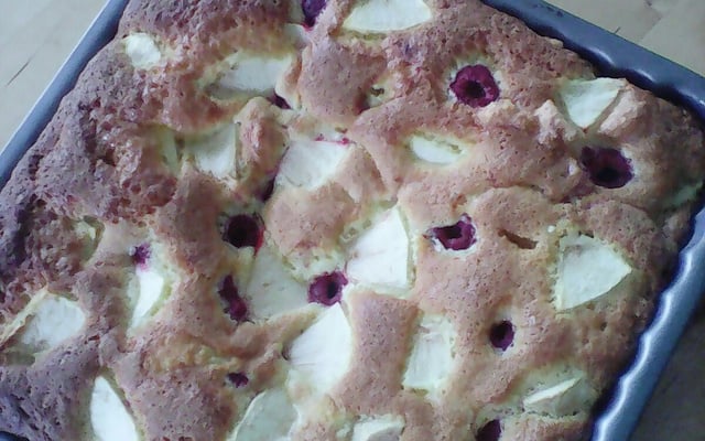 Gâteau au yaourt aux pommes
