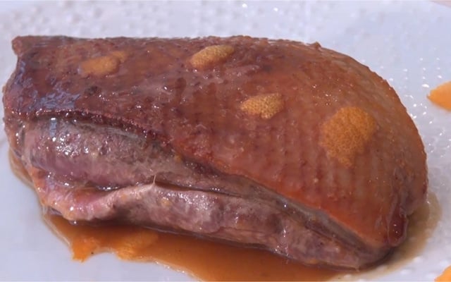 Canard à l'orange saveur Grand-Marnier
