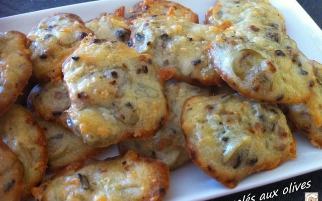 Palets salés aux olives