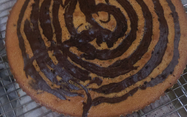Gâteau zébré