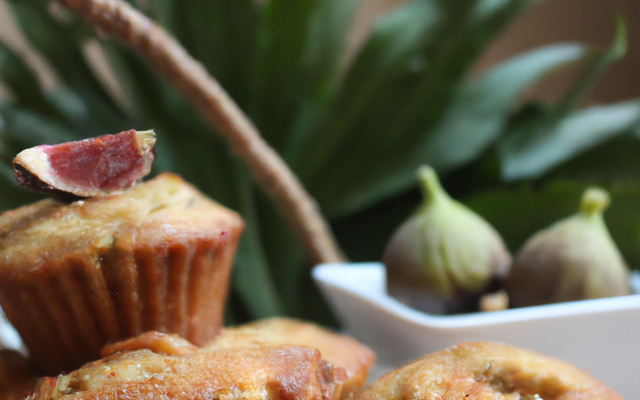 Muffins figues & huile d'olive (sans beurre)