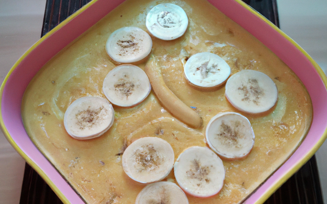 Pudding aux bananes