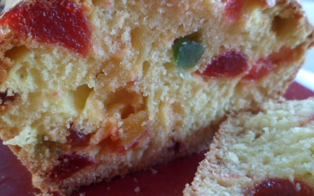 Cake aux fruits confits maison