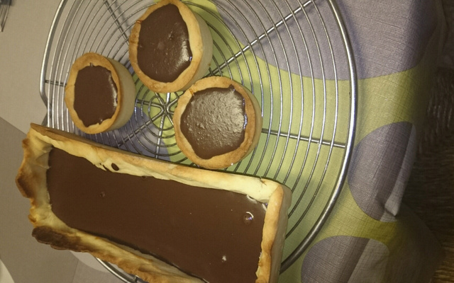 Tartelettes choco-caramel beurre salé