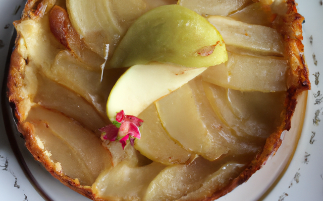 Tarte aux pommes comme au restaurant