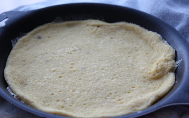 Omelette au blé noir à la vapeur (sans gluten/ sans lait)