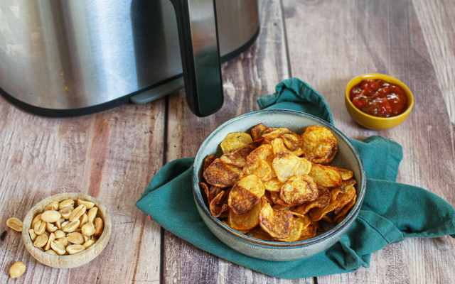 Chips de pommes de terres au Air Fryer