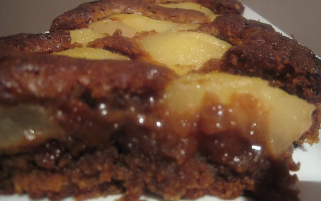 Crousti fondant poires-pralinoises