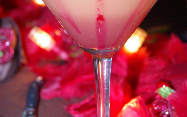 Cocktail saint valentin