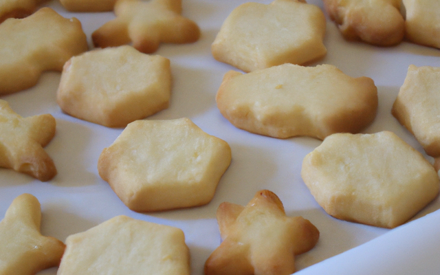 Petits sablés traditionnels de Noël