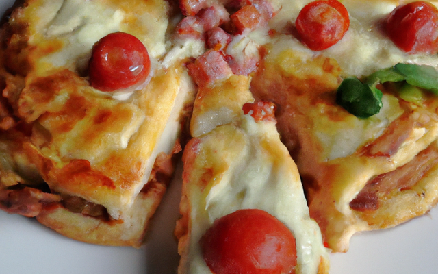 Cake façon pizza reine