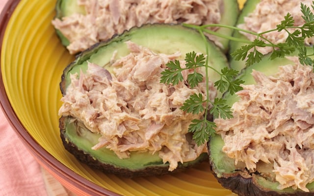 Salade d'avocat au thon