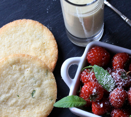 Sablés à la verveine