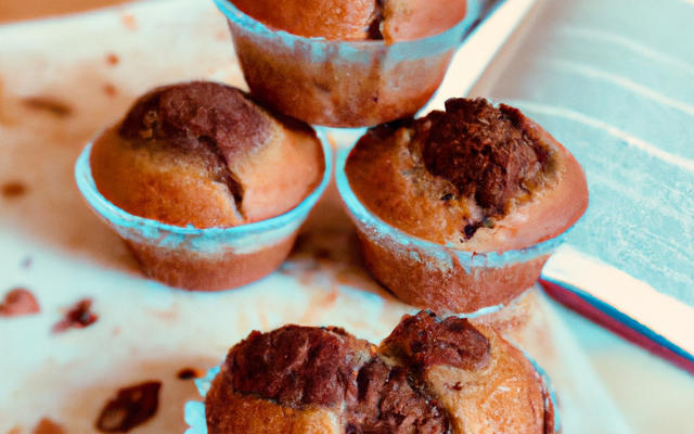 Muffins cœur de Nutella gourmands