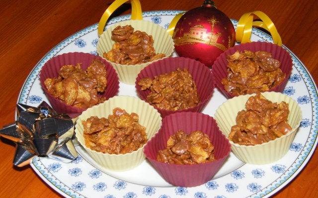 Roses des sables aux barres chocolatées Mars