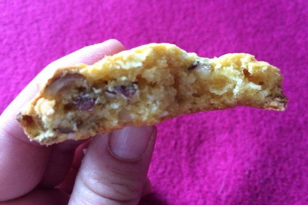 Cookies citrouille et noisettes