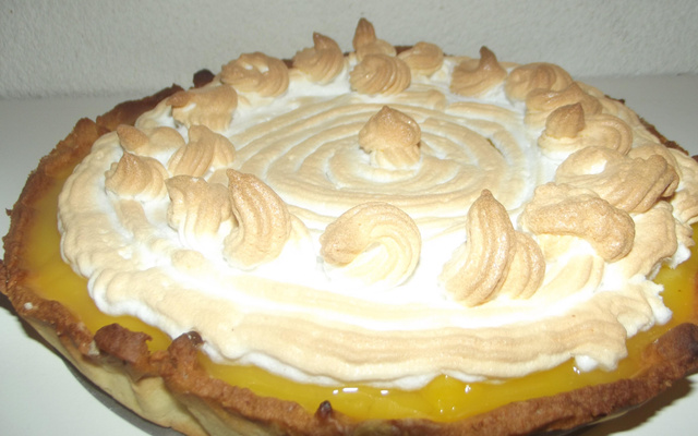 Tarte au citron et sa meringue