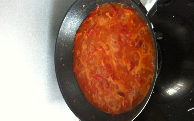 Poivrons à la tomate