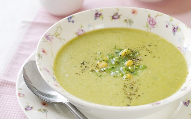 Velouté de courgettes au Companion
