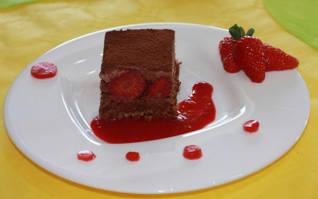 Mon royal chocolat aux fraises